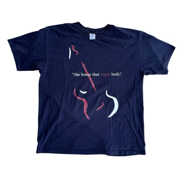 2004 Rock ’N Roll Hall of Fame Museum Vintage House Built Graphic Tee Shirt 90s - Picture 5 of 9